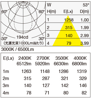 MPP-10/1200/FW/J 照明設計用配光データ（IESデータ）